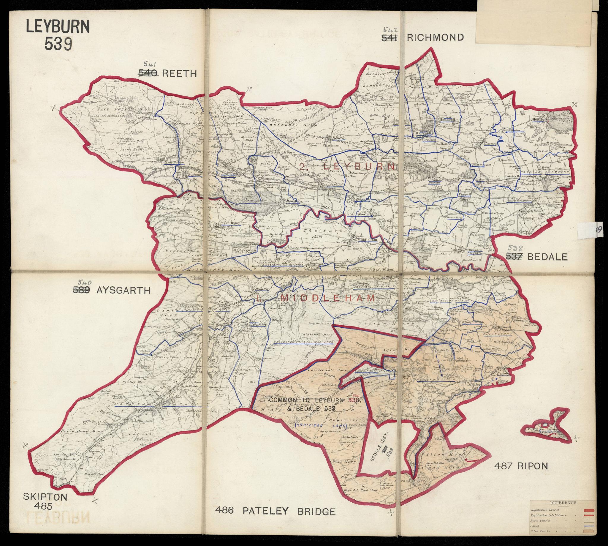 Census England 1921 RG15-24190 RD-539 SD-2 ED-13 SN-26